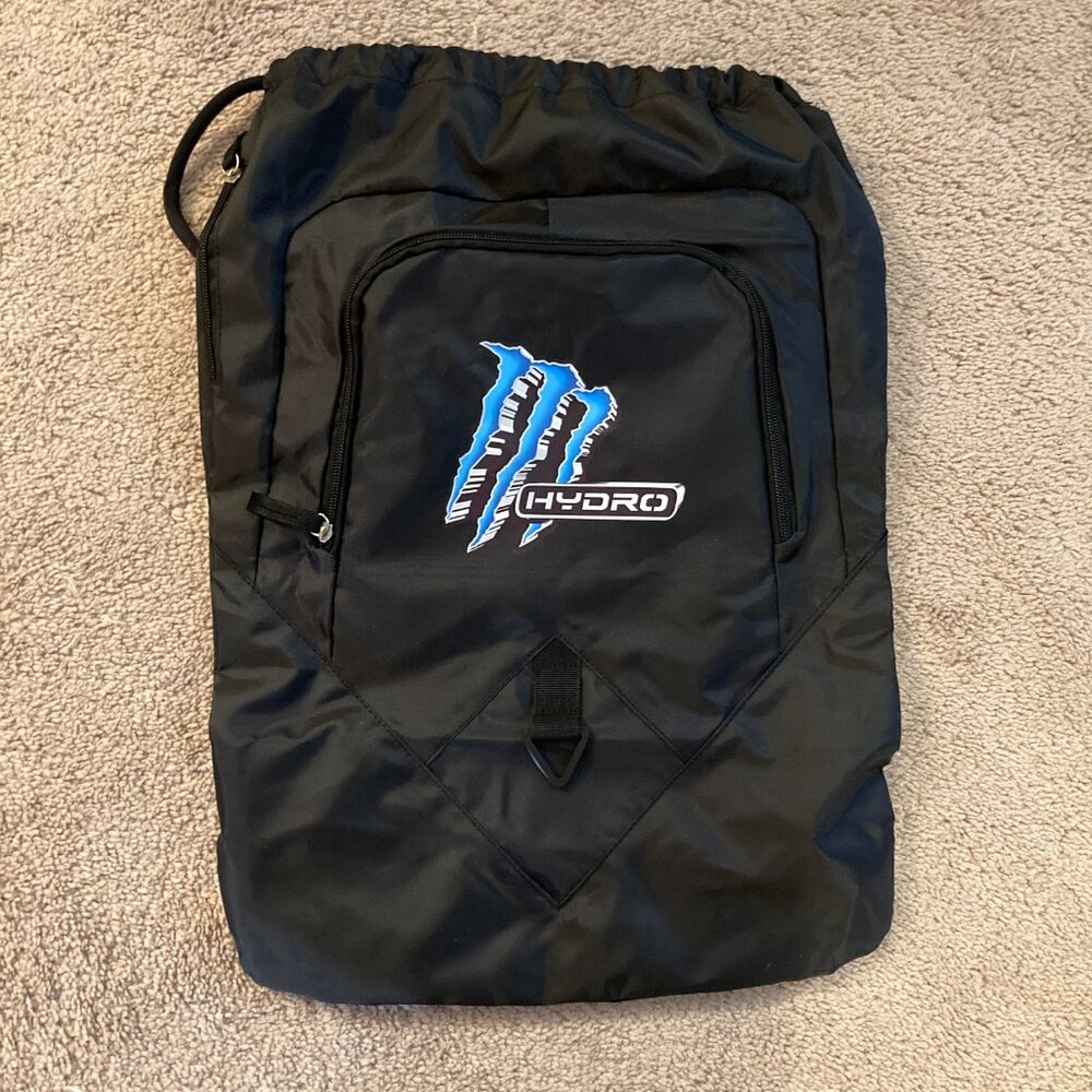 NEW Monster Energy Hydro draw string backpack